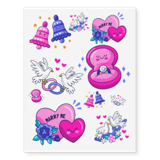Temporary Tattoos | Love Birds