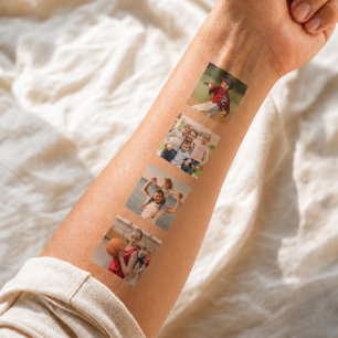 Temporary Tattoos Personalized Photo Memory Gift