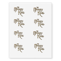 Temporary The Monkey King Tattoos (1 Sheet of 8)