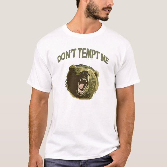 Tempt Me Bear T-Shirt (Front)