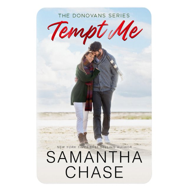 Tempt Me Book Cover Magnet (Vertical)