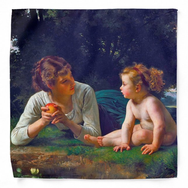 Temptation, Bouguereau Bandana (Front)