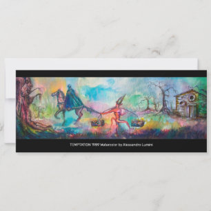 TEMPTATION Dark Knight and Devil's Treasure  Invitation