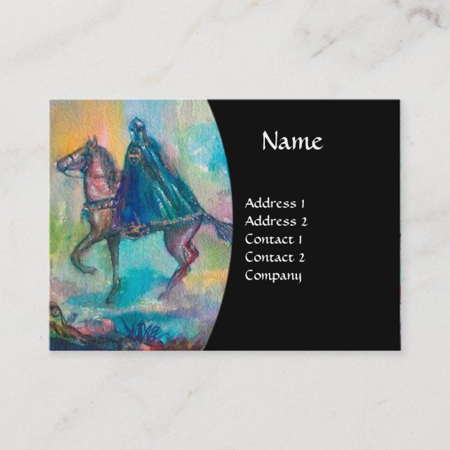 TEMPTATION monogram Business Card (Front)