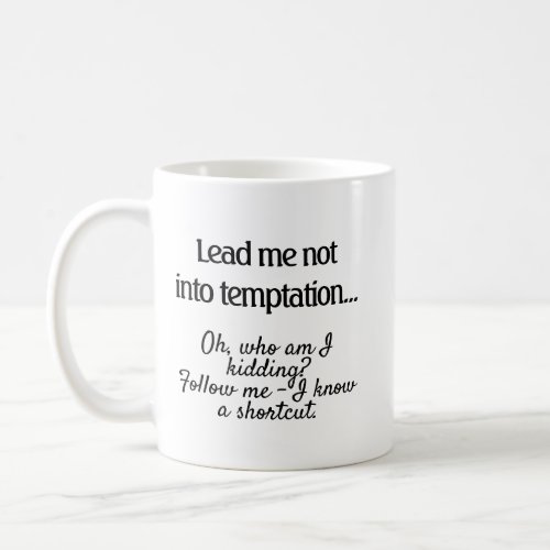 Temptation mug