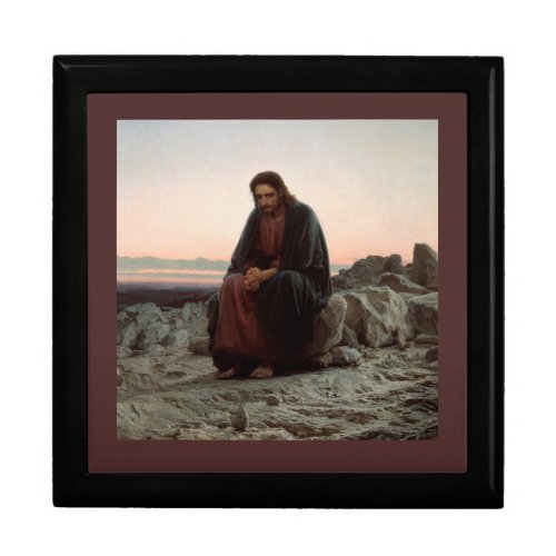 Temptation of Christ Jewelry Box