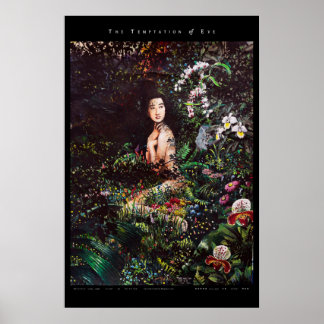 Temptation of Eve in the Garden of Eden Poster