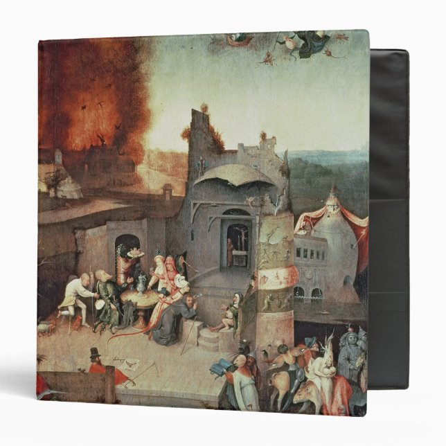 Temptation of Saint Anthony, c.1500 Binder (Front/Inside)