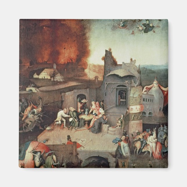 Temptation of Saint Anthony, c.1500 Magnet (Front)