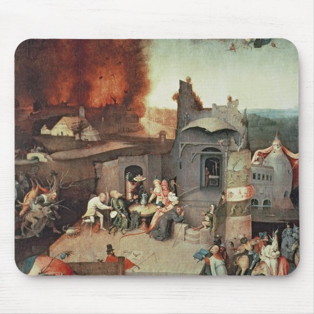 Temptation of Saint Anthony, c.1500 Mouse Pad (Front)