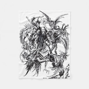 Temptation of Saint Anthony the Great Fleece Blanket