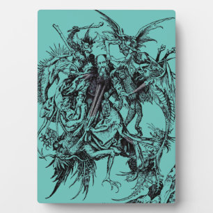 Temptation of Saint Anthony the Great Plaque