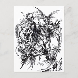 Temptation of Saint Anthony the Great Postcard