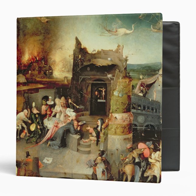 Temptation of St. Anthony Binder (Front/Inside)