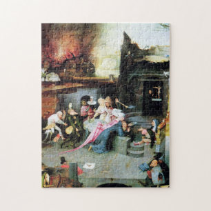 Temptation Of St Anthony By Hieronymus Bosch Jigsaw Puzzle