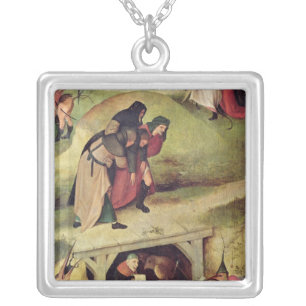 Temptation of St. Anthony Silver Plated Necklace