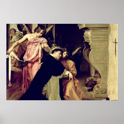 Temptation of StThomas Aquinas Poster