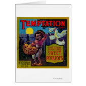 Temptation Yam LabelPittsburg, TX (Front)
