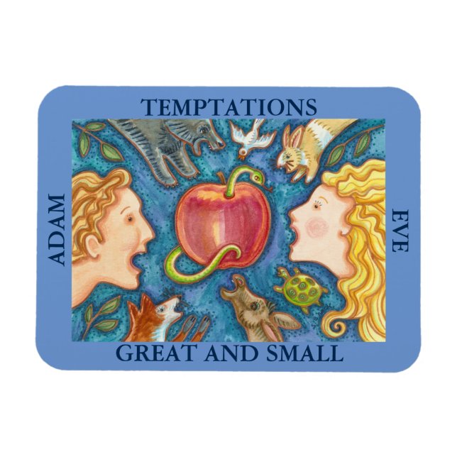 Temptations For Great And Small MAGNET (Horizontal)