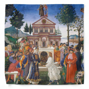 Temptations of Christ, Sandro Botticelli Bandana