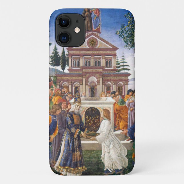 Temptations of Christ, Sandro Botticelli Case-Mate iPhone Case (Back)