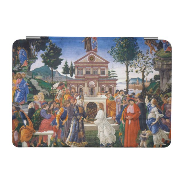 Temptations of Christ, Sandro Botticelli iPad Mini Cover (Horizontal)
