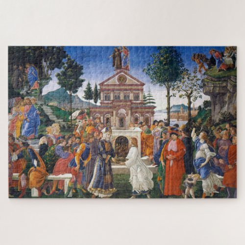 Temptations of Christ Sandro Botticelli Jigsaw Puzzle
