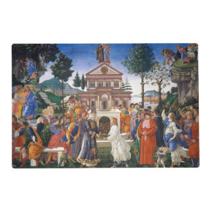 Temptations of Christ, Sandro Botticelli Placemat