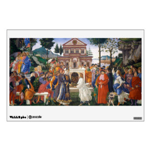 Temptations of Christ, Sandro Botticelli Wall Decal