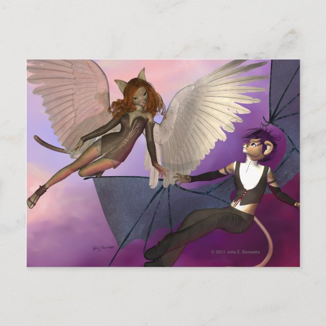 Tempted Postcard (Front)