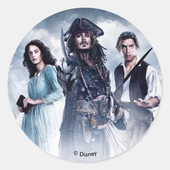 Tempted To Come Aboard? Classic Round Sticker by DisneyPirates at Zazzle