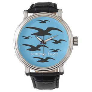 Tempus Fugit Watch (Blue)