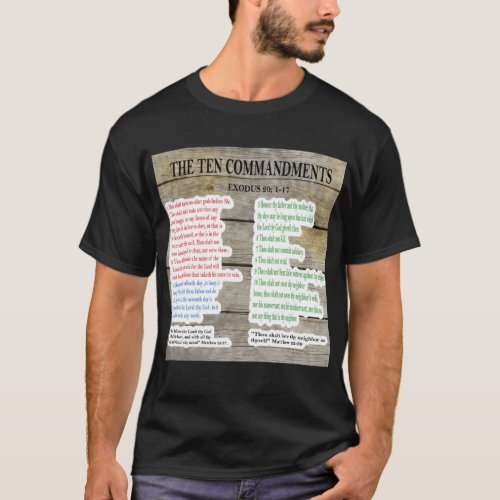TEN COMMANDMENT T_Shirt