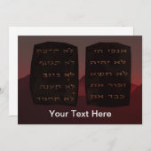Ten Commandments (Front/Back)