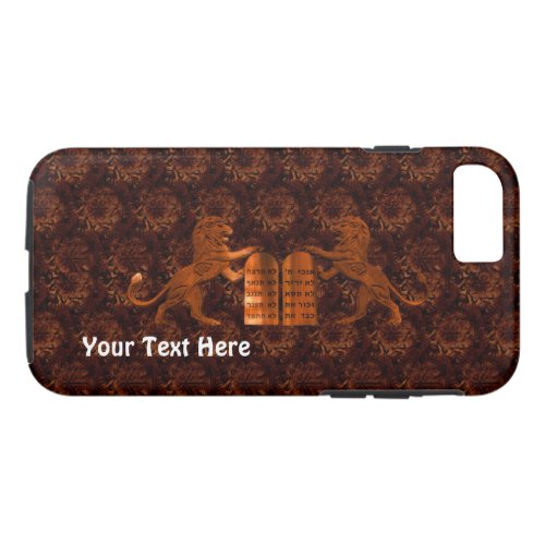 Ten Commandments and Lions iPhone 87 Case