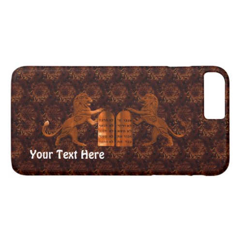 Ten Commandments and Lions iPhone 8 Plus7 Plus Case