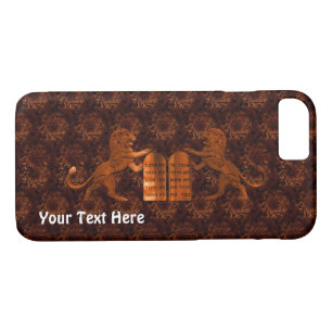 Ten Commandments and Lions iPhone 8/7 Case