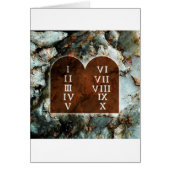 Ten Commandments Cards (Front)