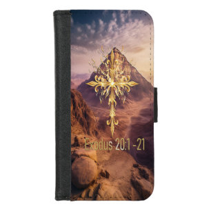Ten Commandments iPhone 8/7 Wallet Case