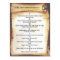 Ten Commandments on Parchment Scroll