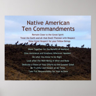 Ten Commandments Poster