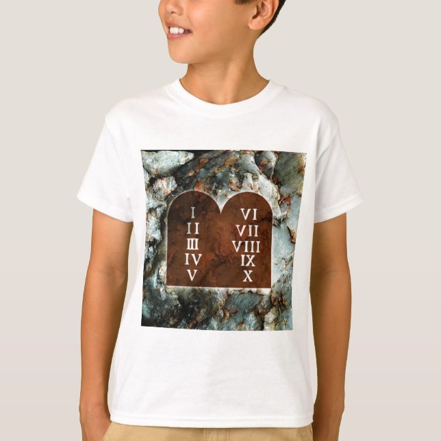 Ten Commandments T-Shirt (Front)