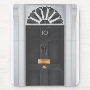 Ten Downing Street Door Mouse Pad