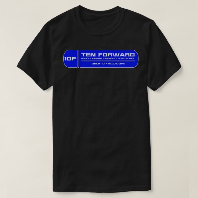 Ten Forward T-Shirt (Design Front)