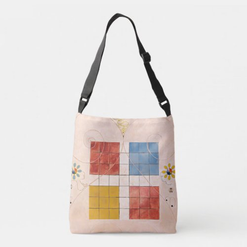 Ten Largest No 10 Old Age  Hilma af Klint  Crossbody Bag