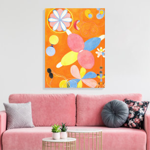 Ten Largest, No. 4, Youth Hilma af Klint Canvas Print