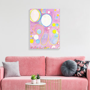 Ten Largest, No. 8, Adulthood Hilma af Klint Canvas Print