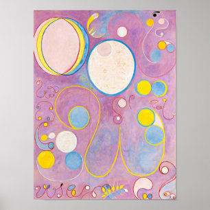 Ten Largest, No. 8, Adulthood   Hilma af Klint   Poster