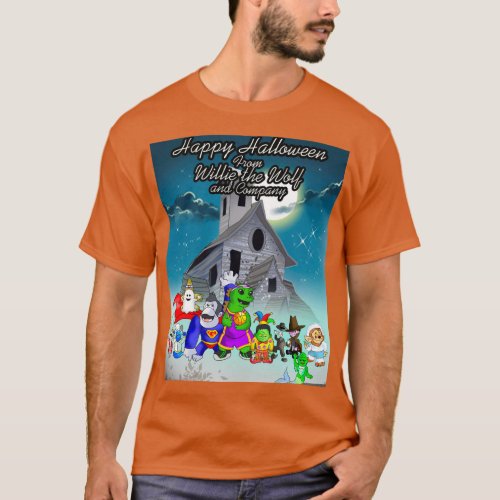 Ten Liittle Monsters Happy Holloweenv2 T_Shirt