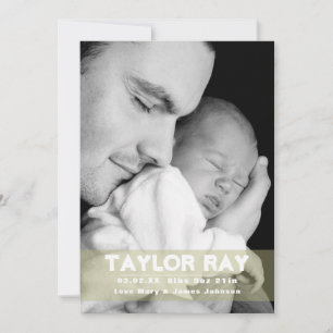 Ten Little Fingers & Toes, Cute Baby Announcements